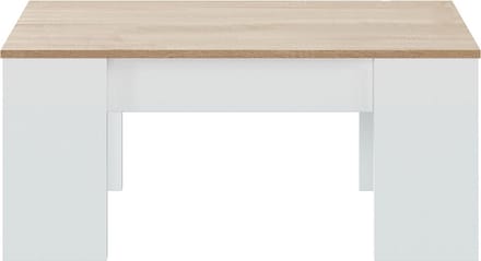 CALICOSY - Salontafel met Opklapbaar Blad L100 cm - Alida