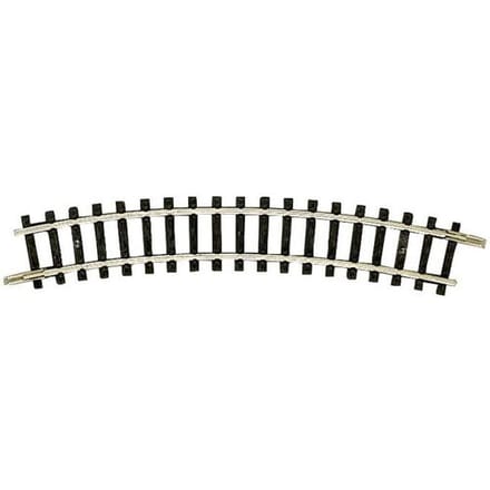 N Fleischmann rails (zonder ballastbed) 22233 Gebogen rails 24 ° 228.2 mm 12 stuk(s)
