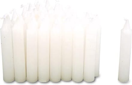 Small Foot - Candles White Small 36 pcs.