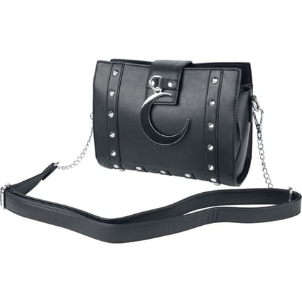 Poizen Industries - Gothic Handtas - Midnight Bag - voor Vrouwen - zwart