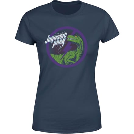 Jurassic Park Raptor Bolt Women's T-Shirt - Blauw - S