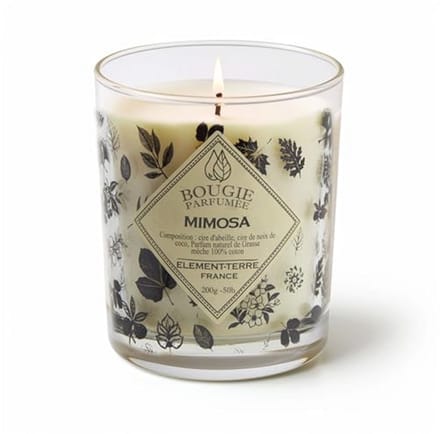 Geurkaars 200 g - 50 uur brandduur - Mimosa geur