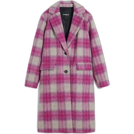 Damesjas Desigual Pinkcheck