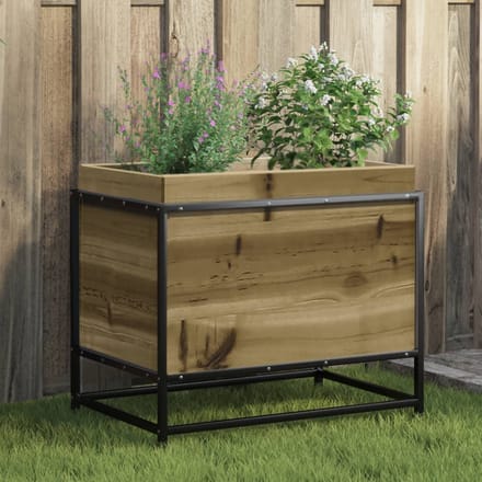 vidaXL - Plantenbak - 60x40x50 - cm - geïmpregneerd - grenenhout
