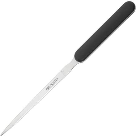 Briefopener westcott metaal met kunststof grip Zwart