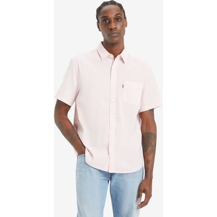Levi's Ss Classic 1 Pkt Standrd Potpourri Cotton Maat: S | Casual Overhemden Outlet | Heren | Roze