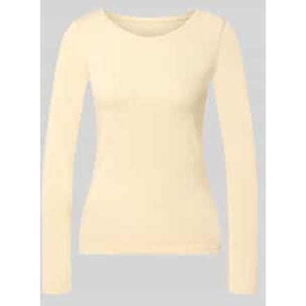 Shirt met lange mouwen van katoenmix