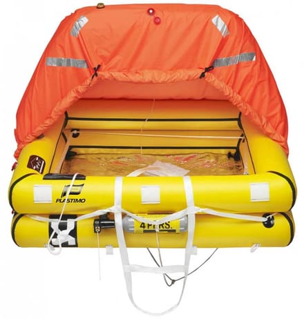 Plastimo Transocean Iso Upper 24h Canister 52176 Reddingsvlot Goud 4 Places
