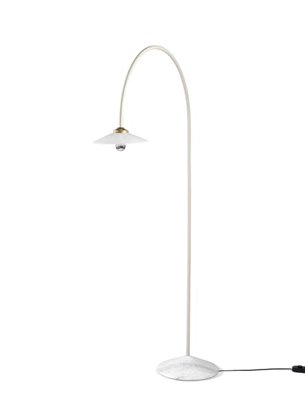 valerie_objects Staande lamp N°2 Vloerlamp Marmer - ivory