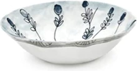 Serax Marni Midnight Flowers Mirtillo Tea bowl D18cm H5.5cm blauw