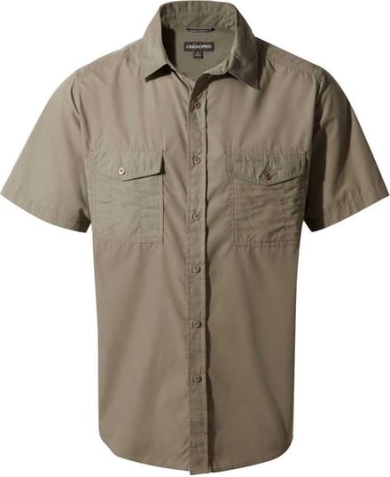 Craghoppers Kiwi Overhemd Met Korte Mouwen Beige 3XL Man
