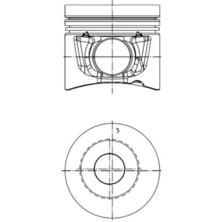 Zuiger KOLBENSCHMIDT 40289600