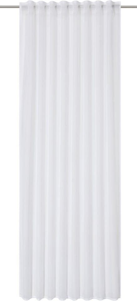 Elbersdrucke Gordijn met verborgen lussen Pure 255x140 cm wit Uni