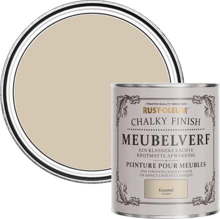 Rust-Oleum Lichtbruin Chalky Finish Meubelverf - Karamel 750ml