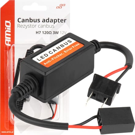 H7 CANBUS Decoder Adapter - Voor Niet-Canbus LED Lampen - Stabiele Verlichting Zonder Foutmeldingen (1 stuk)