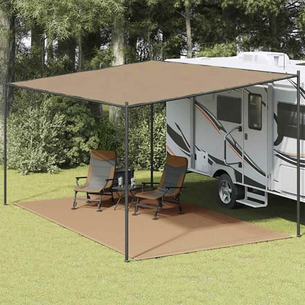 vidaXL Tenttapijt 300x500 cm taupe