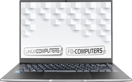 Linux Ultrabook laptop 14" | Intel Ultra 7 | 16GB DDR5 ram | 512 GB SSD | Linux naar keuze, Ubuntu, Linux Mint, Debian, QWERTY