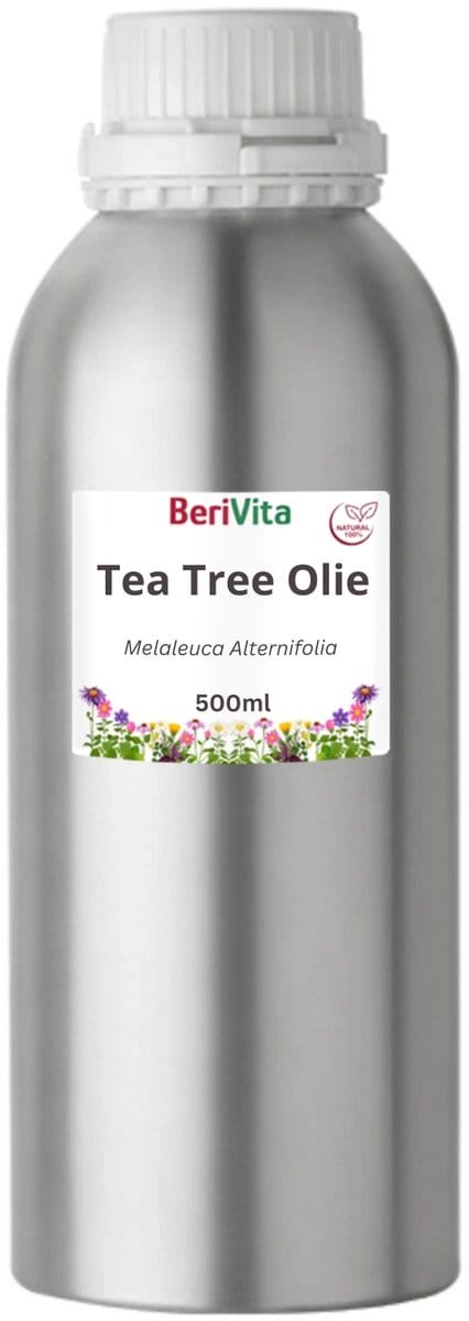 Tea Tree Olie 500ml - Pure EtherischeTheeboomolie - Australische Melaleuca Alternifolia