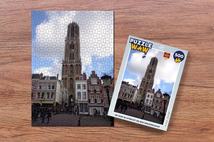 Puzzel Utrecht - Domtoren - Wolken - Legpuzzel - Puzzel 500 stukjes