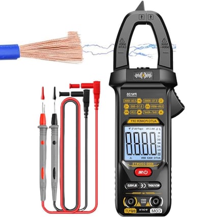 Tang Multimeter - Spanning Tester - Elektrische Metingen - Automatisch Bereik - 4000 Tellingen - Zwart