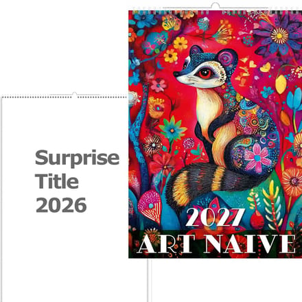 C150-27 Naive Art Paintings Kalender A3+ 2027