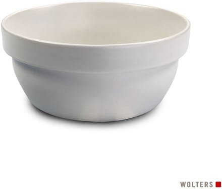 Keramische voerbak 1L – Extra schaal voor WOLTERS Gohan voerbak – Wit