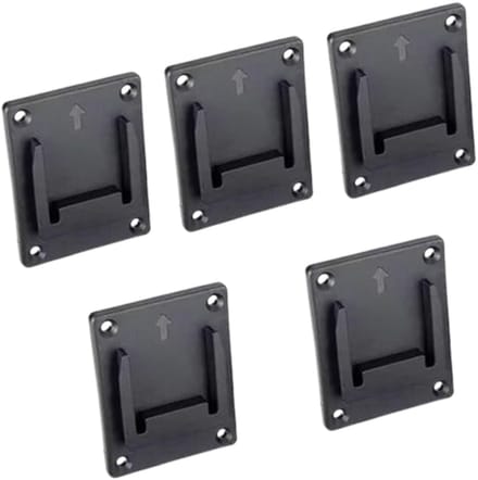 Dailygoods - 5 Stuks Accuwandhouder voor Gereedschappen