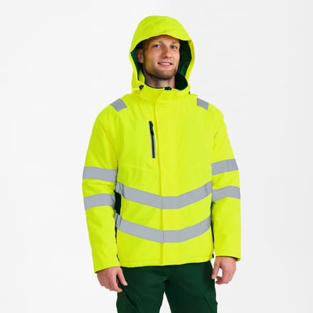 Engel Safety winterjack 1946-930 - Hi-vis Yellow / Green - S