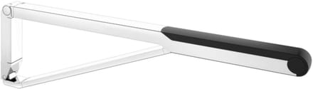 Keuco Axess - Handgreep 70 cm, opklapbaar, chroom/zwart 35003010737