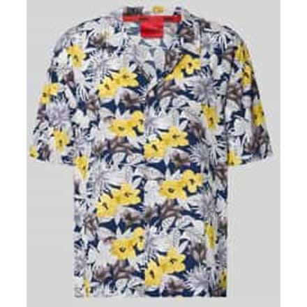 relaxed fit vrijetijdsoverhemd van pure viscose model 'BEACH'