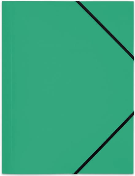 ELBA hoekspanmap Standard, DIN A4, PP, zwart