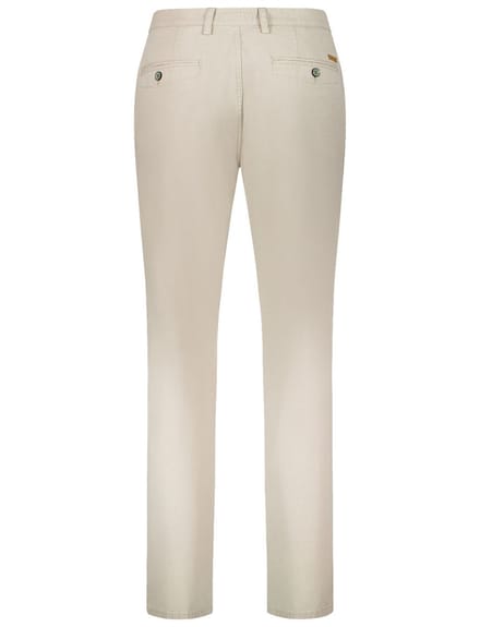 Pantalon flatfront model Gardeur Benito beige normale fit