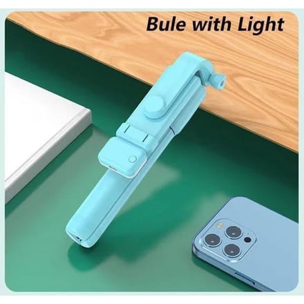 1 STuks Vullicht Statief Kabel Bluetooth Selfie Stick Compatibel Sluitertijd Afstandsbediening Camera 6-in-1 Live Streaming Desktop Houder