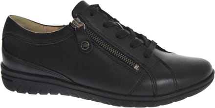 Hartjes 162.0826 99 01.00G Dames Veterschoen - Zwart - 4