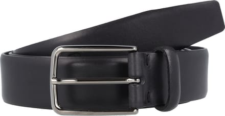 LLOYD Leren Riem Men´s Leather Belt 3.5 W100 Black Zwart
