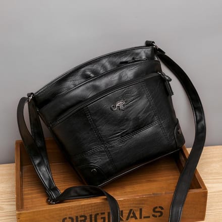 Sacs à main de haute qualité Sacs à bandoulière pour femmes Sacs messagers noir