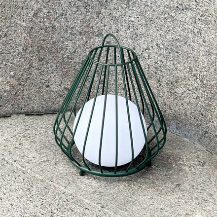 Dyberg Larsen LED tafellamp op batterijen Evesham, hoogte 38 cm