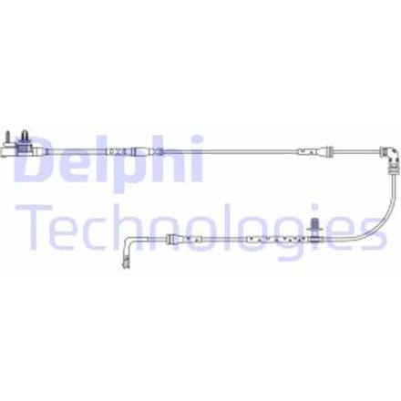 Waarschuwingscontact, remblokslijtage DELPHI LZ0319