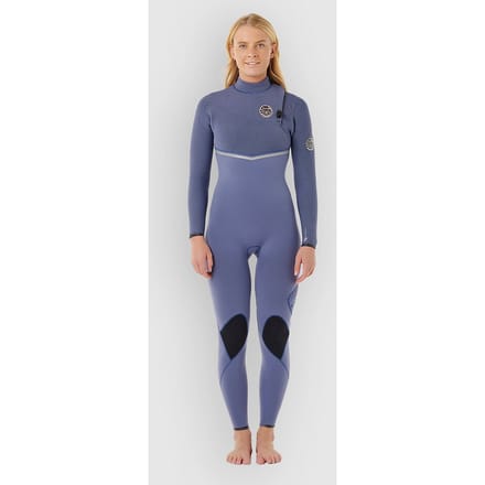 Rip Curl WMS E-Bomb Zip Free 4/3mm - Grey Blue