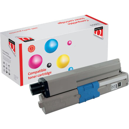 Toner Quantore alternatief tbv Oki 46508712 zwart
