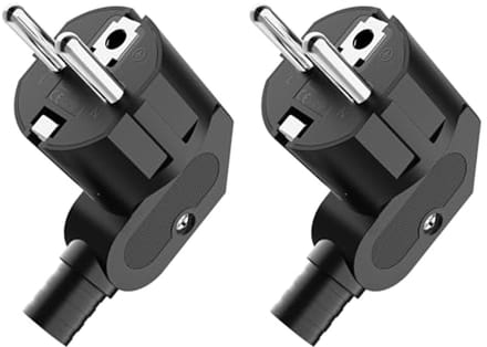 Schuko stekker IP20 voor binnengebruik - Set van 2