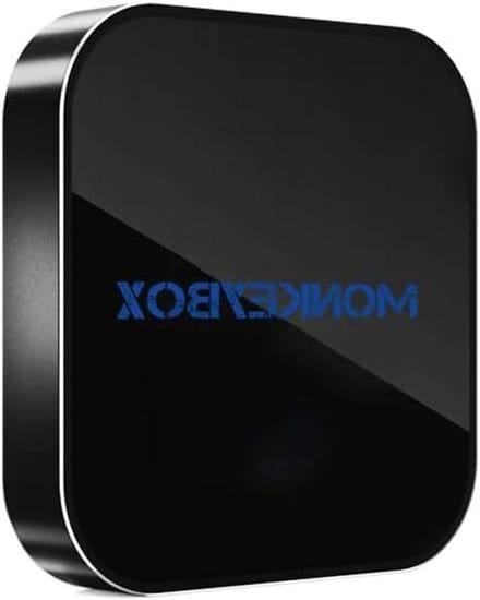 Draadloze Adapter - Multimedia Box - Auto Entertainment - Android 12 Systeem - 15 x 12 x 3.5 cm - Zwart