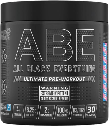 Applied Nutrition - ABE Ultimate Pre-Workout (Bubblegum Crush - 375 gram)