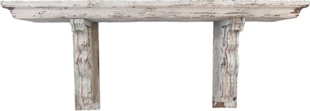 Clayre & Eef Wandrek 100x23x41 cm Wit Hout