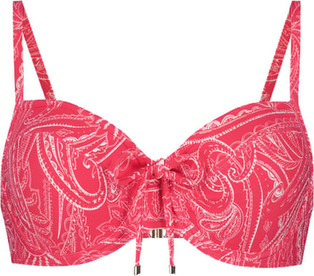 Inner Sun beugel bikinitop Rood, Wit maat 36F (70F)