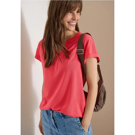 Shirt met korte mouwen in tuniekstijl