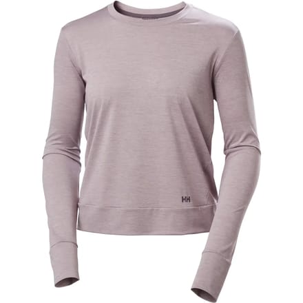 Helly Hansen Sval Lange Mouwen Basislaag Paars S Vrouw