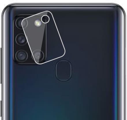 Camera Screenprotector geschikt voor Samsung A21s - Screen Protector Glas