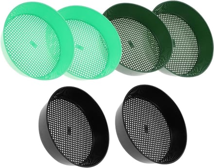 Plastic Grondzeef - Tuin Zeef - Bodem Verbeteren - Duurzame Constructie - 6 Stuks - Diverse Kleuren
