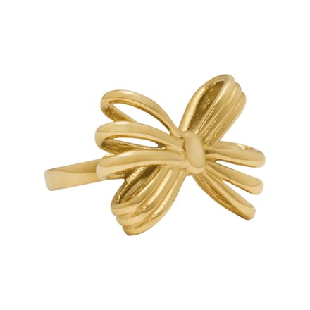 Essenza Bow Ring Gold